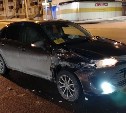 Неизвестный автомобиль врезался в седан и скрылся с места ДТП в Южно-Сахалинске