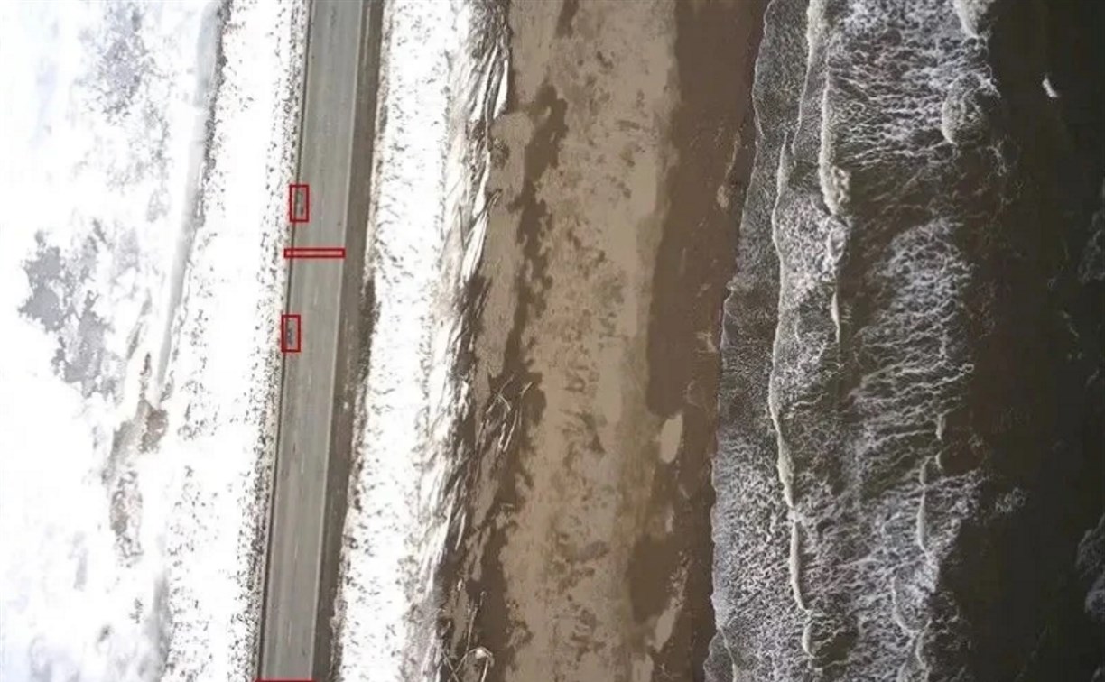 На Сахалине с помощью беспилотников самолетного типа начали фиксировать дорожные дефекты