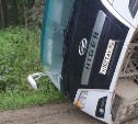 МЧС озвучило возможную причину опрокидывания автобуса в Углегорском районе
