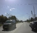 Южносахалинец заподозрил "осеннее обострение" у водителей на улице Железнодорожной