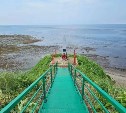 На Сахалине активисты собрали деньги и своими силами отремонтировали 30 ступеней к памятнику на Крильоне