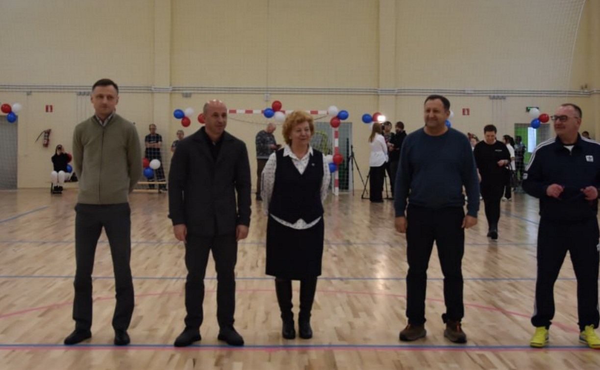 В Быкове после капитального ремонта торжественно открыли спортивную школу