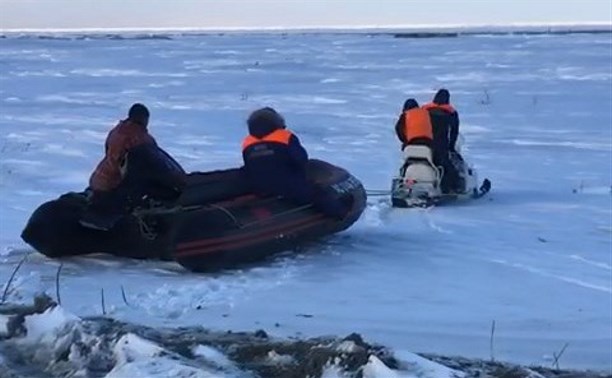 Рыбаков-любителей спасают в Долинском районе