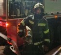 В кооперативе "Спасатель" на Сахалине сгорела крыша дома в 100 квадратов 