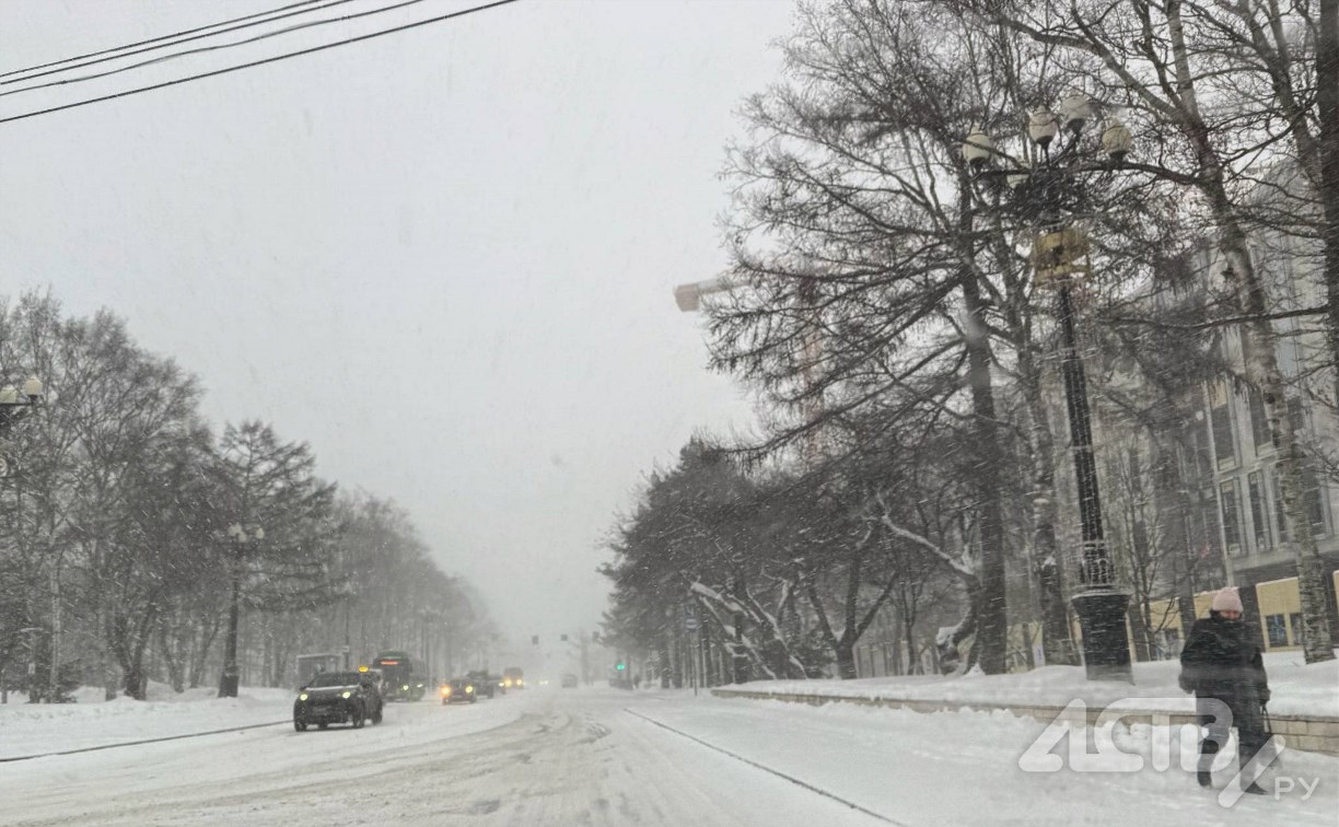 "Дождь и снег": обвал холодного воздуха с материка прогнозируют на Сахалине 