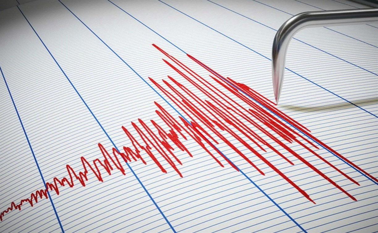 Ощутимое землетрясение произошло на Курильских островах