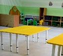 В детском саду "Сказка" в Поронайске обновляют дошкольные группы