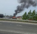 Частный дом потушили пожарные в Хомутово