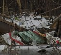 Со свалки в районе Танкового озера таинственно исчез мусор с военными обозначениями