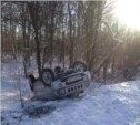 ДТП произошло на трассе Южно-Сахалинск-Оха перед с.Онор (ФОТО)