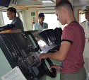Корсаковцам дали «порулить» японским патрульным судном «Цугару»