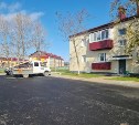 В Троицком завершают ремонт дворов 