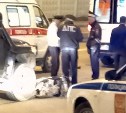В Южно-Сахалинске сбили детей на мопеде