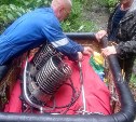 На Сахалине продолжается операция по спасению воздушного шара