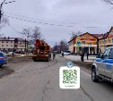 Самоходный кран сбил пенсионерку на пешеходном переходе в Смирных