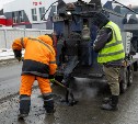750 квадратных метров дорожного полотна восстановлено в Южно-Сахалинске с начала года 