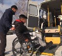 Инвалиды Южно-Сахалинска не смогли в новогодние каникулы воспользоваться социальным такси 