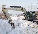 В Южно-Сахалинске стартовали противопаводковые мероприятия