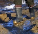 Хит сезона — резиновые сапоги: жители Мицулёвки страдают от плачевного состояния дорог