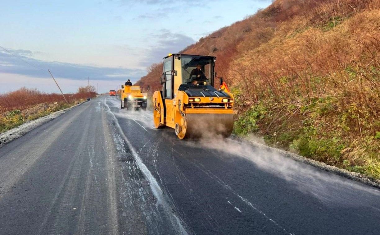 В 2025 году на Сахалине и Курилах в рамках нового нацпроекта отремонтируют более 35 километров дорог