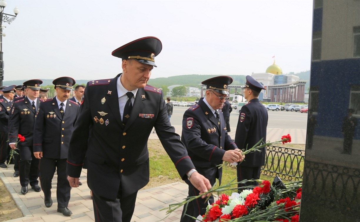 В Южно-Сахалинске отметили 300 лет полиции России