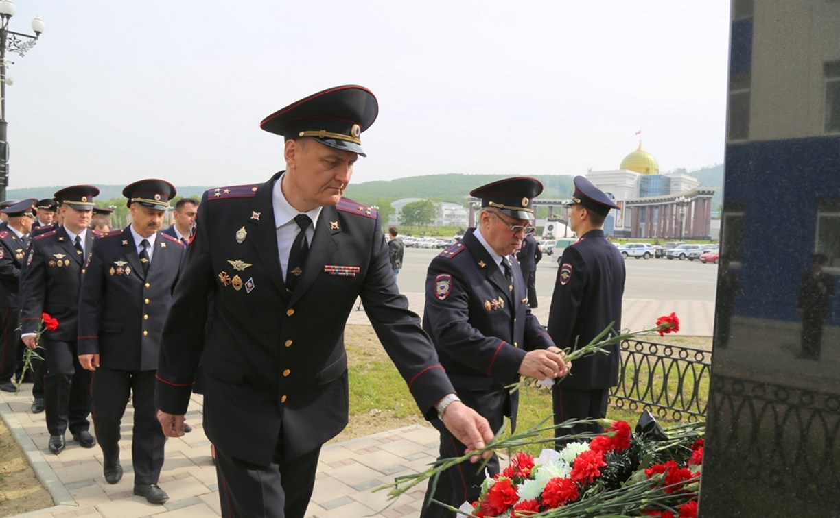 В Южно-Сахалинске отметили 300 лет полиции России - Новости Сахалинской  области - astv.ru