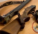 У подозреваемого в преступлении южносахалинца росгвардейцы забрали три ружья