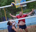 Необычный турнир по пляжному волейболу прошел в Южно-Сахалинске 