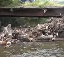 Если не ты, то кто: сахалинский охотник своими силами спас лесной мост от затопления