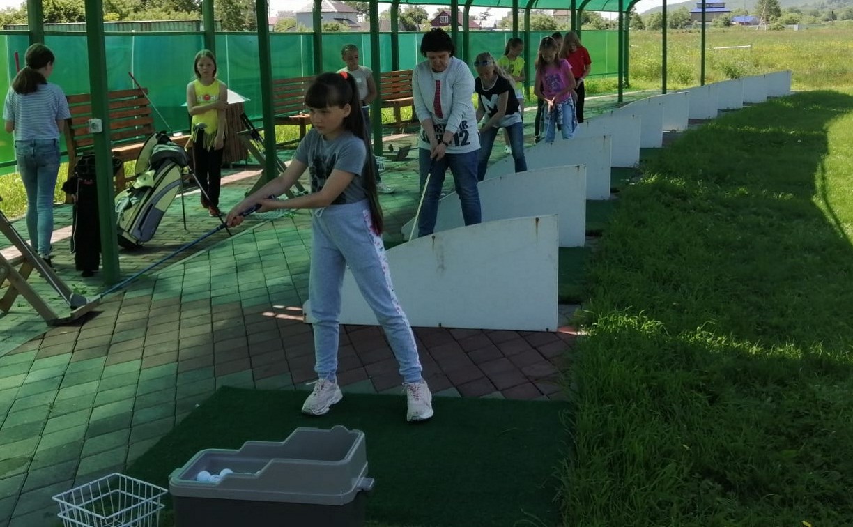 Сахалинская федерация гольфа объявляет дополнительный набор детей