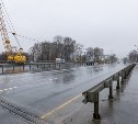 Мост через реку Сусую полностью открыли для движения в Южно-Сахалинске
