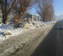 Активисты ОНФ недовольны расчисткой дорог Южно-Сахалинска от снега