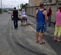 В Корсакове "Тойота" сбила подростка на мопеде