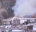 "Тушат своими силами": у подстанции сахалинского "Горного воздуха" произошёл пожар