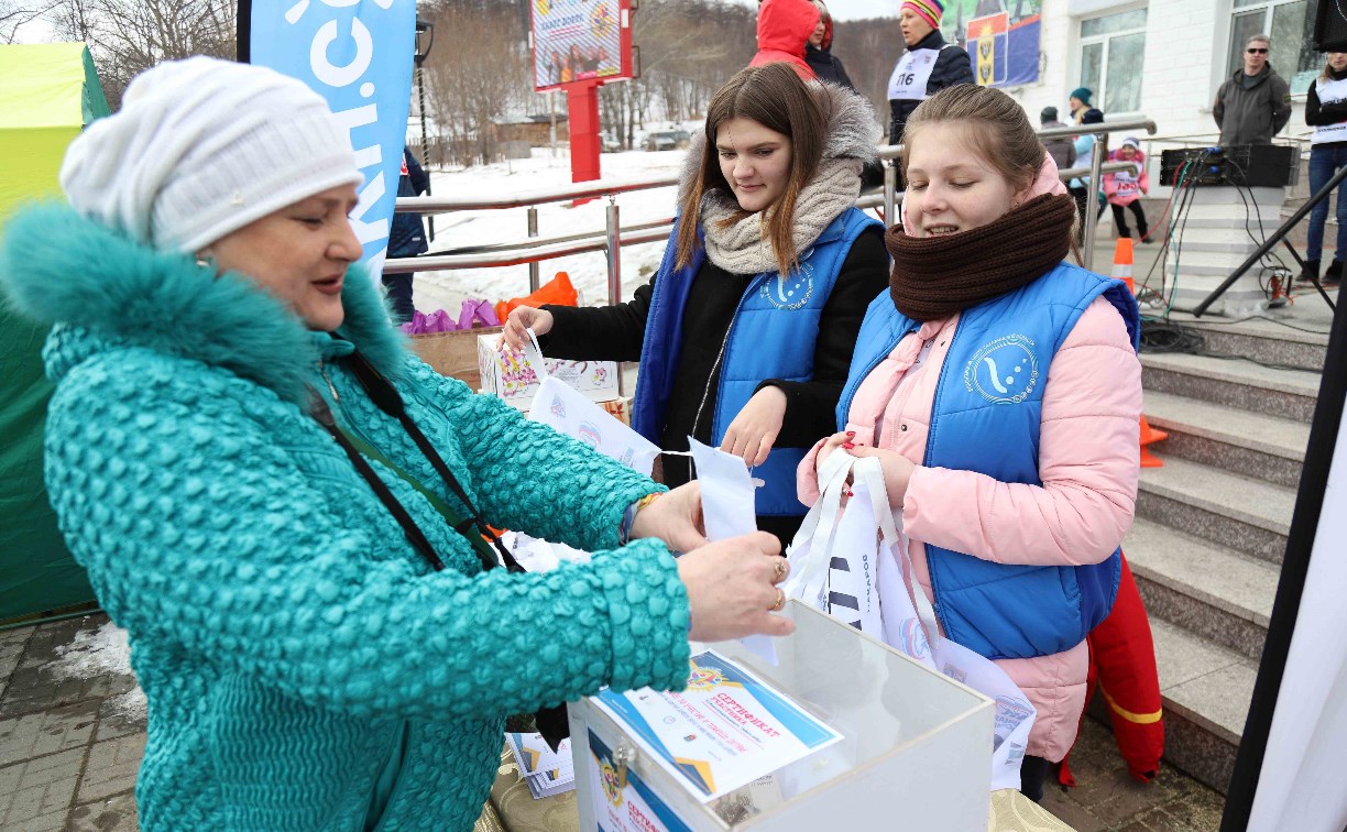 Почти 154 тысячи рублей собрал «Забег добра» в Макарове