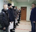 Юных корсаковцев торжественно проводили в армию