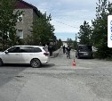 Пенсионер на "Филдере" сбил подростка, который переезжал дорогу на велике в Троицком 