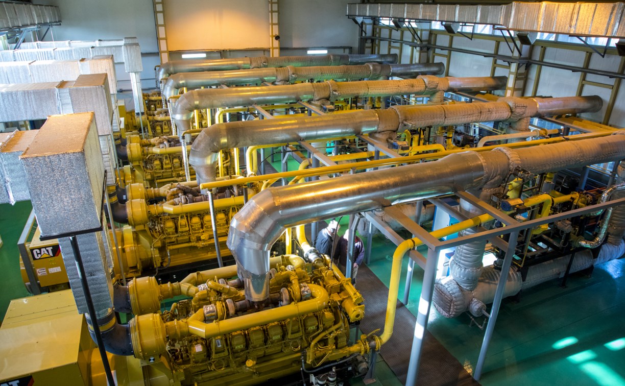На Итурупе завершается реконструкция двух дизельных электростанций