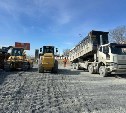 Ремонт корсаковской трассы в районе ЖК "Горизонт" ускорят 