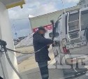 "Колонки попутал": в Южно-Сахалинске водитель внедорожника заправился чужим топливом