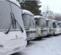 Четыре новых автобуса выйдут на маршруты Южно-Сахалинска