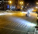 Появилось видео ДТП на светофоре в Южно-Сахалинске