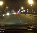 Упёртый нарушитель ПДД попал на видео в Южно-Сахалинске