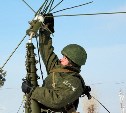 На Сахалинских полигонах проходят тактико-специальные учения войск связи 