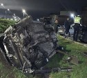 Автомобиль с пассажирами 5 раз перевернулся во время ночного ДТП в Новотроицком