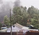 В МЧС сообщили подробности пожара в Больничном переулке Южно-Сахалинска 