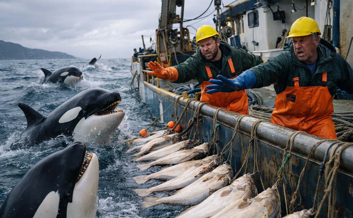 Суд отказался расторгать квотные договоры с сахалинским рыбокомбинатом: в деле упомянули косаток, "выедавших" улов