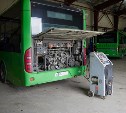 В Южно-Сахалинске 177 новых автобусов оборудованы системой кондиционирования