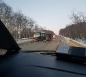 ДТП произошло на трассе Лиственничное - Охотское