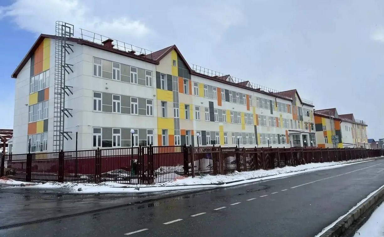 Строительство новой школы завершается на Парамушире 